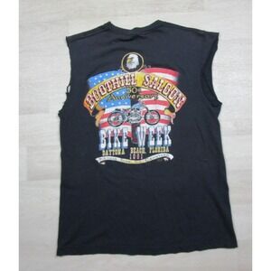Vintage Boothill Saloon Daytona Beach 90s Graphic Pocket T Shirt (L) Motorcycle